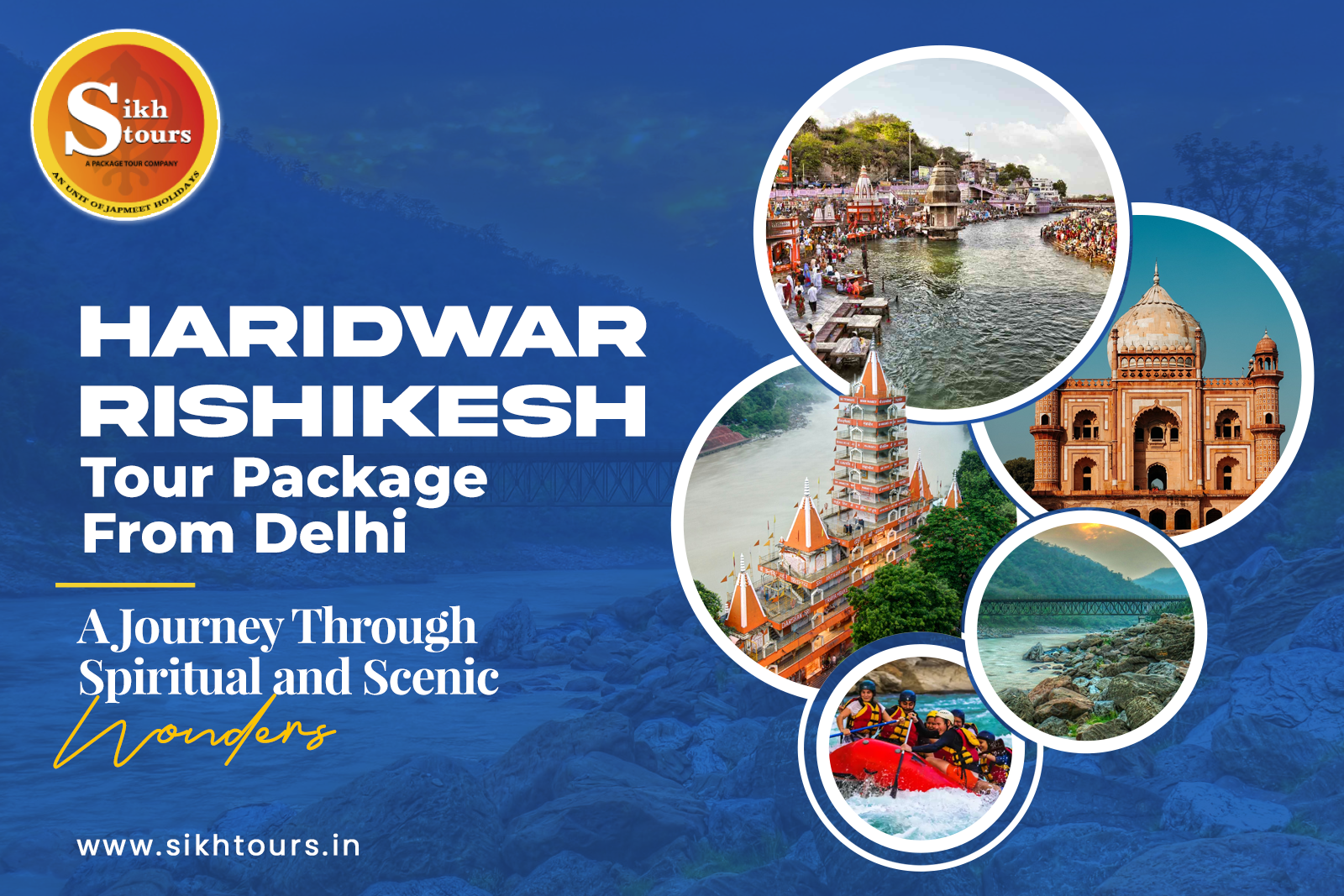 3 Nights 4 Days Haridwar Rishikesh Tour Package From Delhi