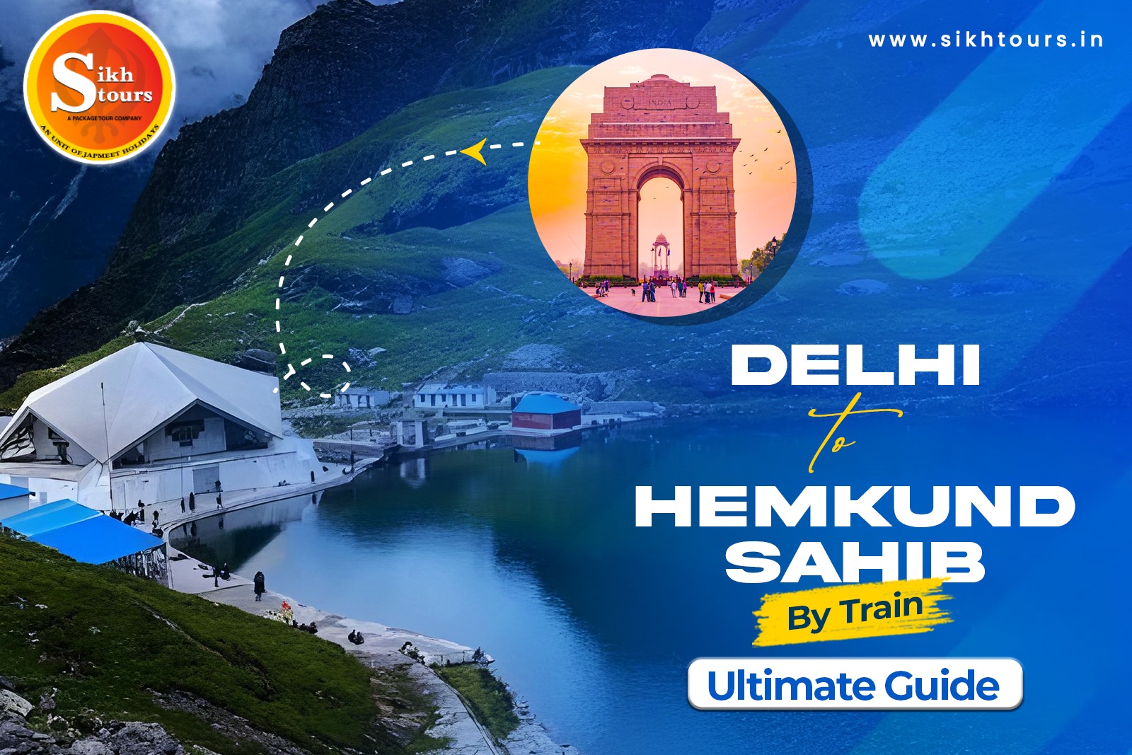 Delhi to Hemkund Sahib: A Spiritual Journey by Train with Sikh Tours
